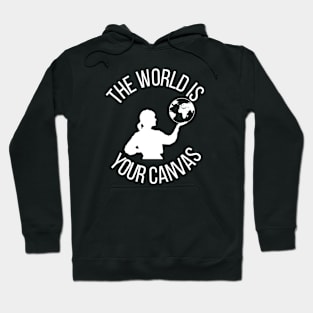 The world is your canvas 0.2 Hoodie